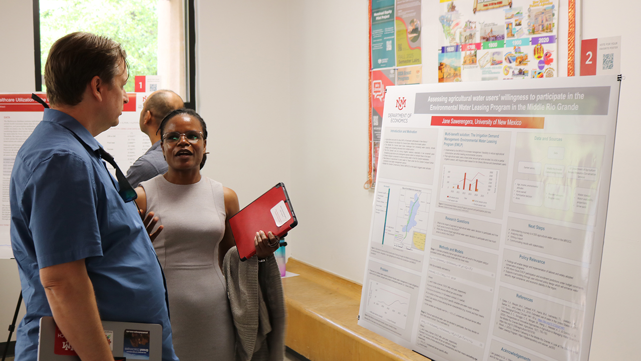 Jane Sawerengera discusses her research.